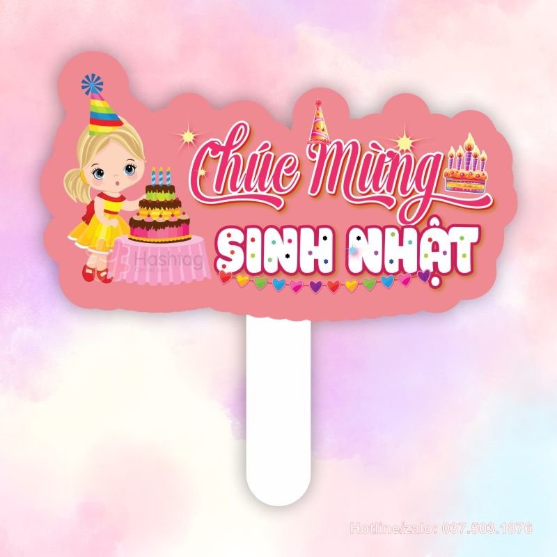 Hashtag sinh nhật: Chúc mừng sinh nhật