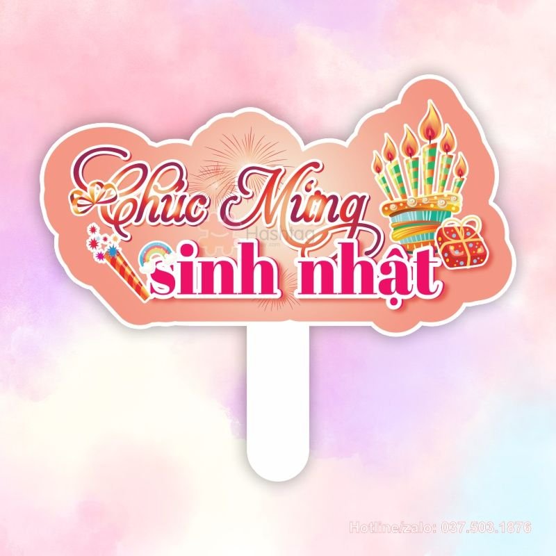 Hashtag sinh nhật: Chúc mừng sinh nhật