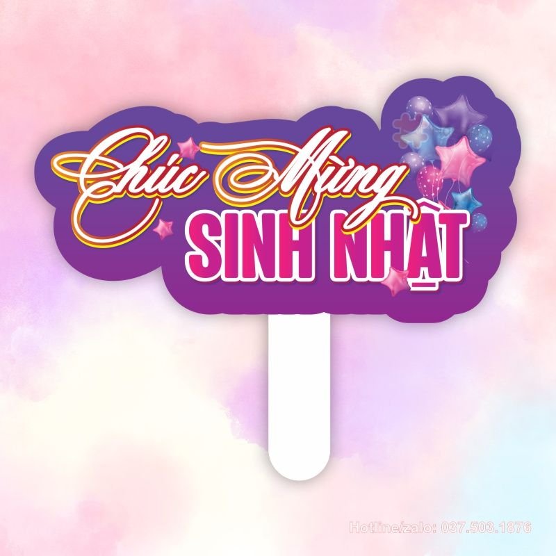 Hashtag sinh nhật: Chúc mừng sinh nhật