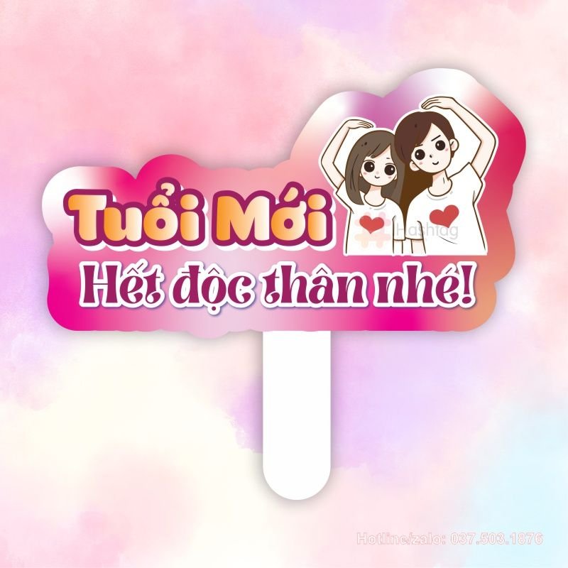 Hashtag sinh nhật: Tuổi mới hết độc thân nhé