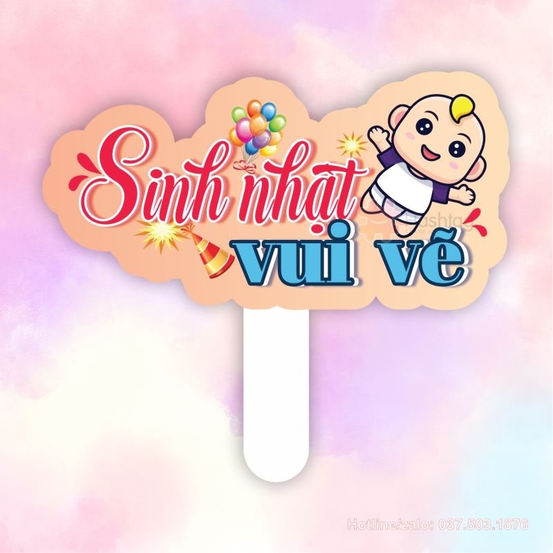 Hashtag sinh nhật vui vẻ
