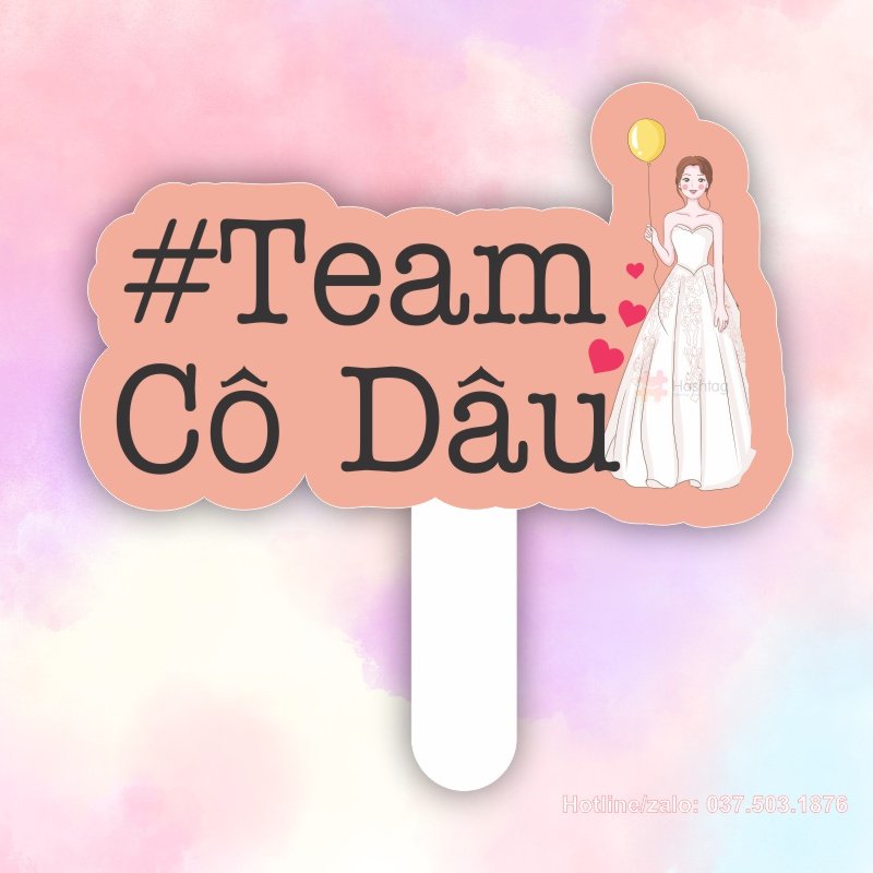 Hashtag team cô dâu