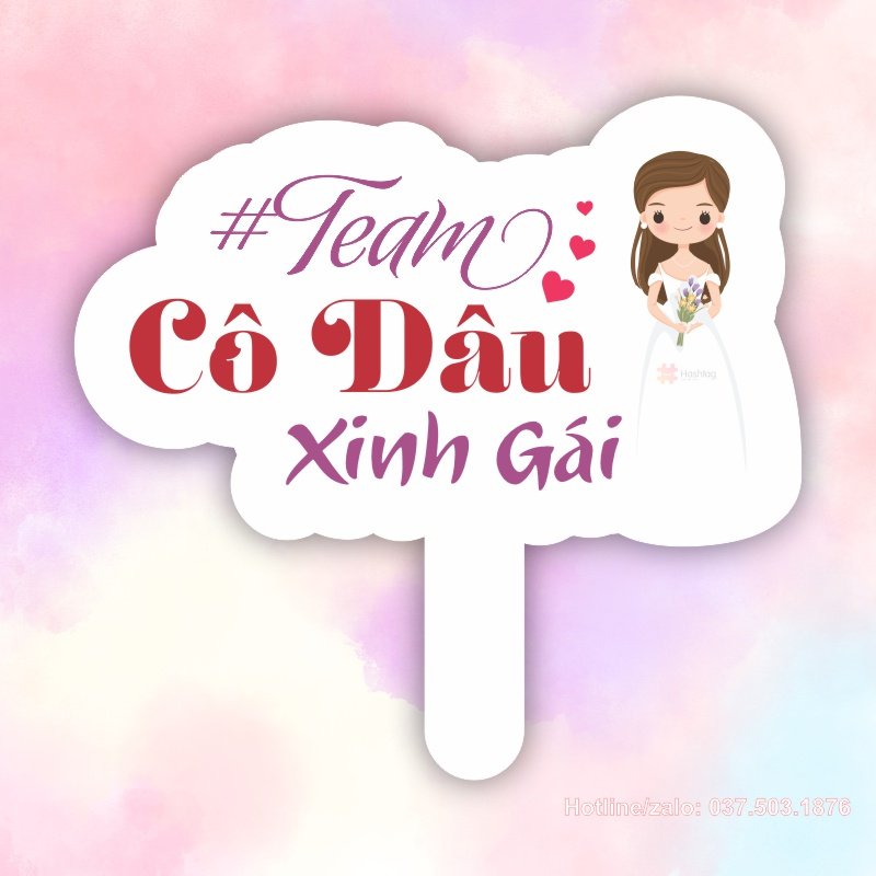 Hashtag team cô dâu xinh gái