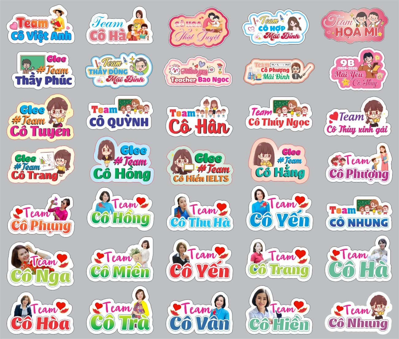 Hashtag thầy cô giáo