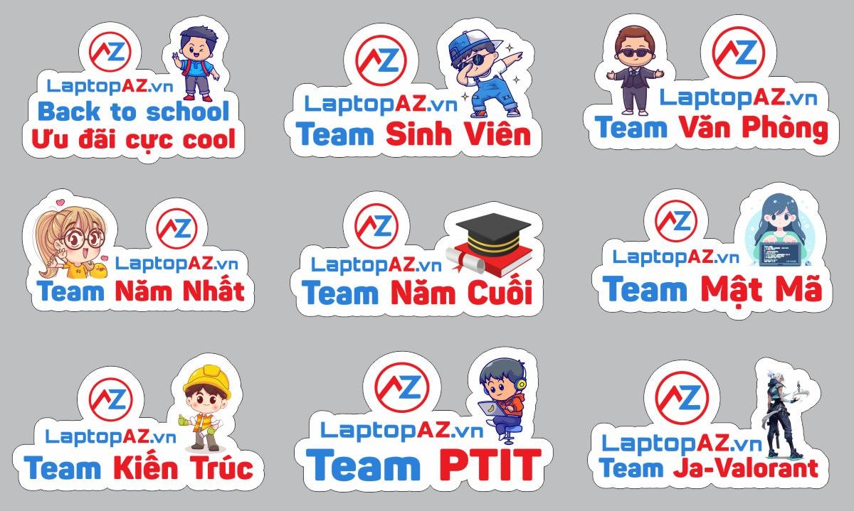 hashtag thuong hieu laptopaz.vn