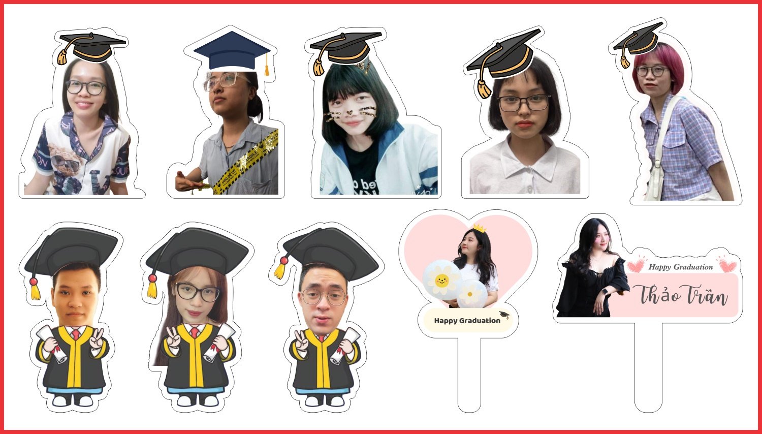 Hashtag tốt nghiệp