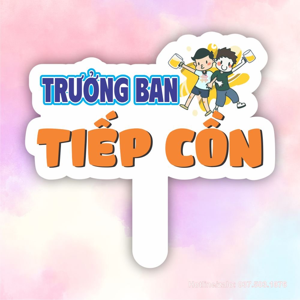Hashtag trưởng ban tiếp cồn