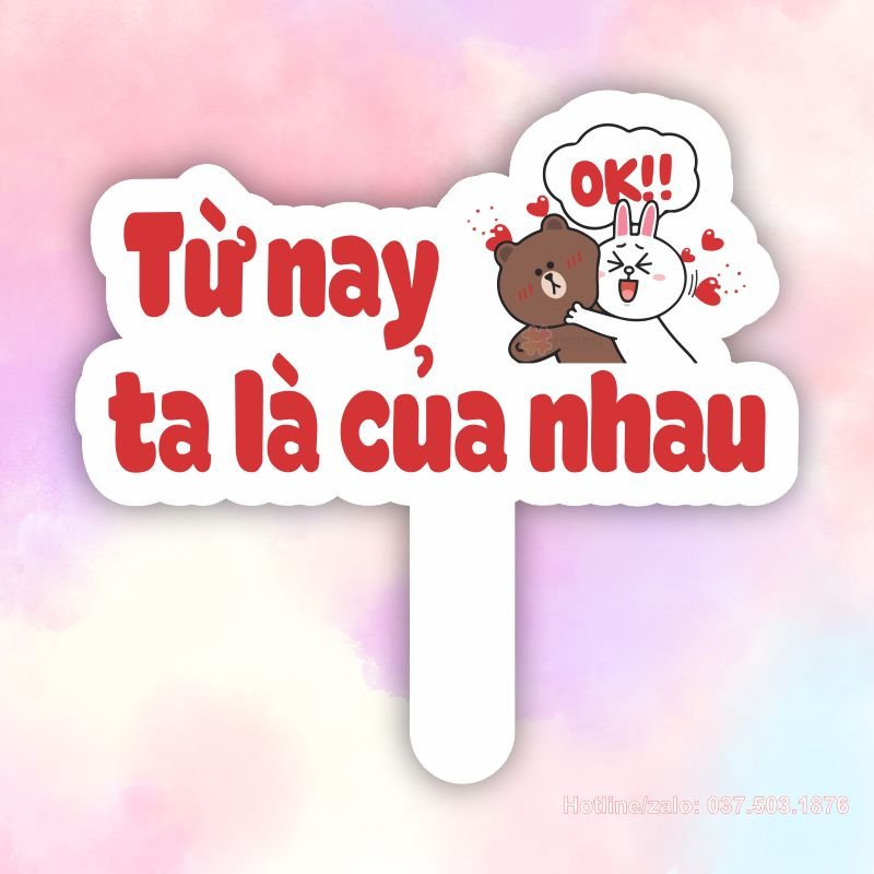 Hashtag từ nay ta là của nhau