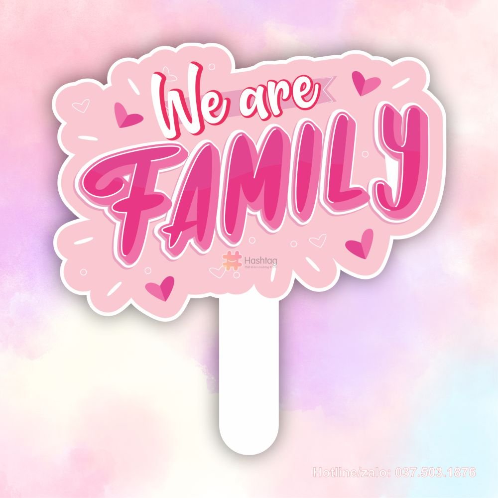 Hashtag we are family