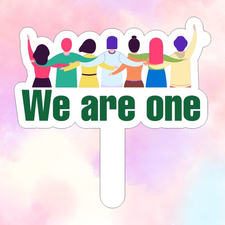hashtag we are one