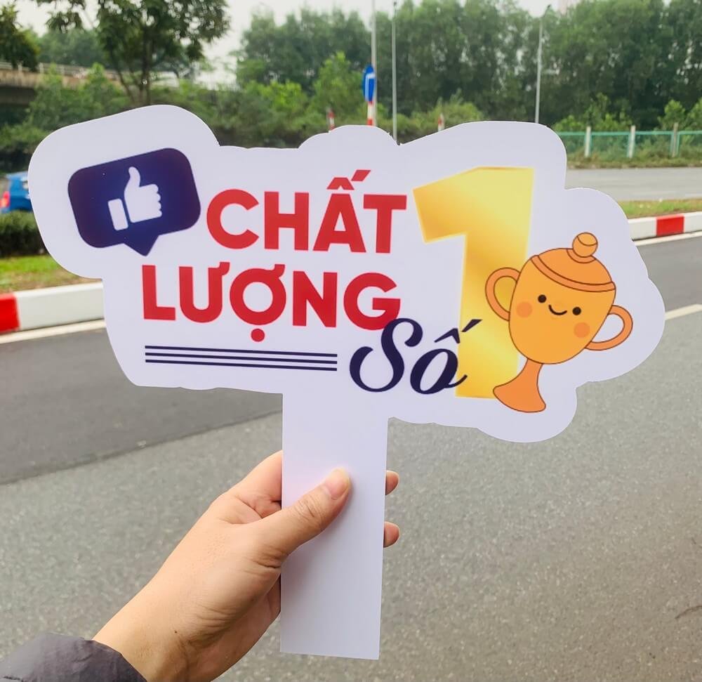 Hashtag cầm tay Chất lượng số 1