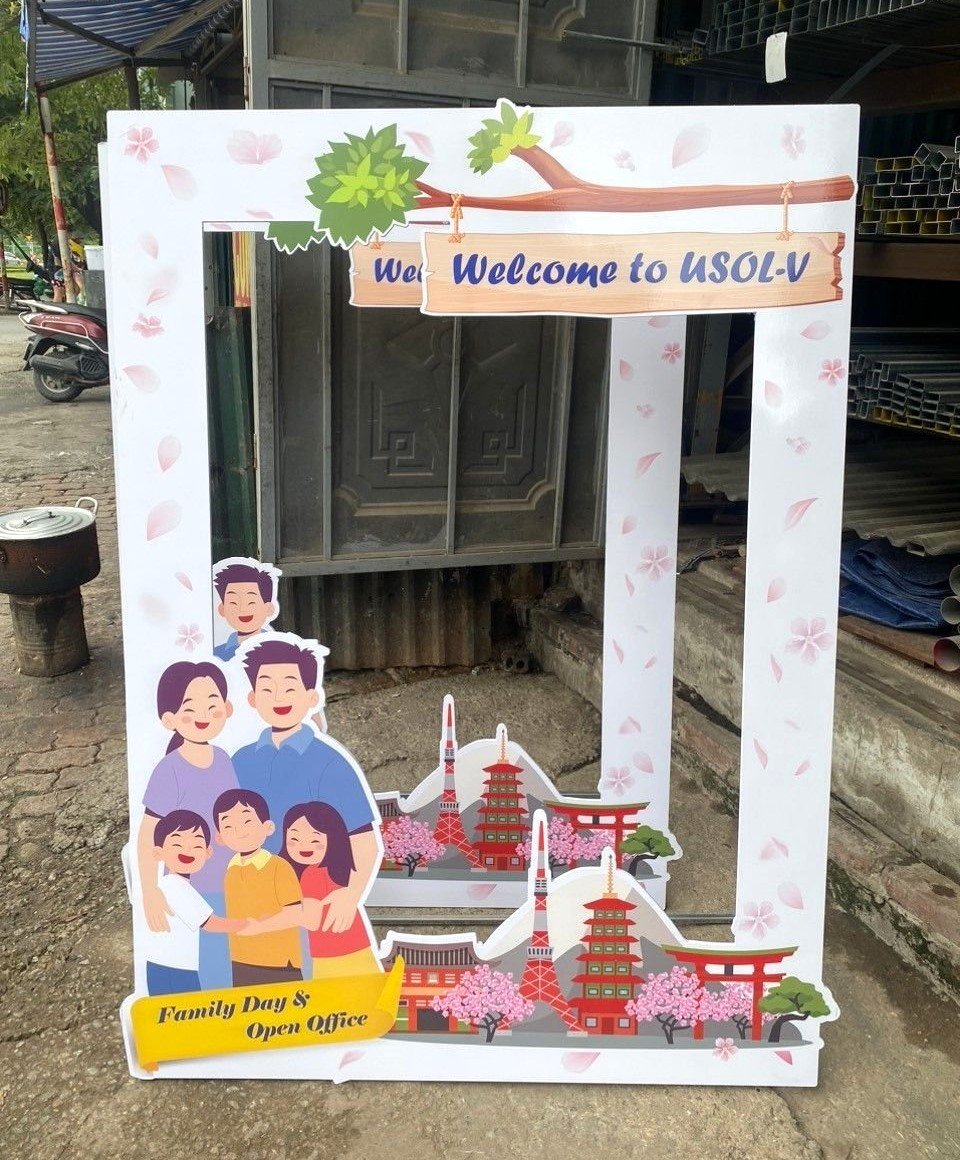Khung check in sự kiện