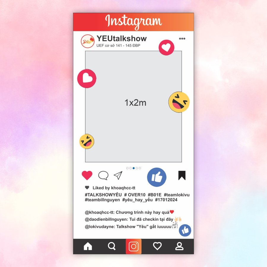 khung chup instagram uef Khung chụp ảnh instagram
