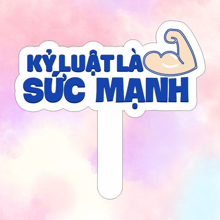 Hashtag kỷ luật là sức mạnh