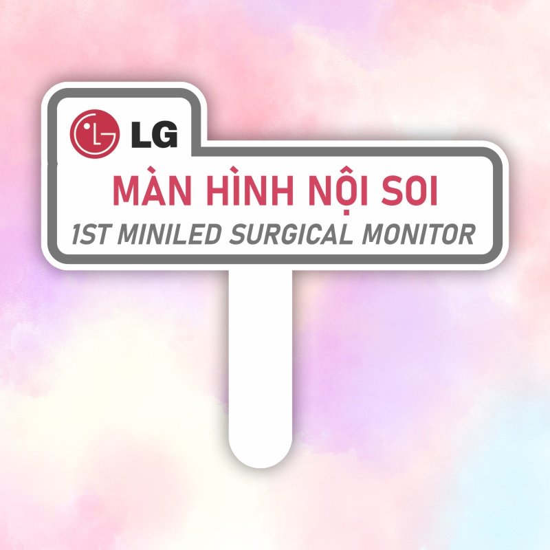 Hashtag giới thiệu màn hình nội soi LG