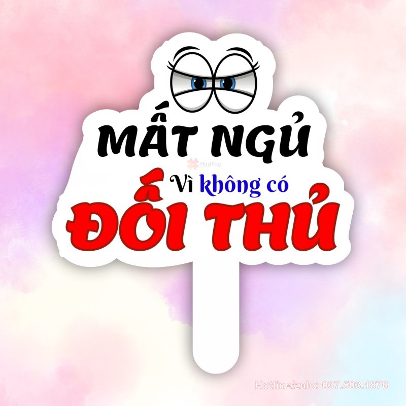 Hashag cầm tay Mất ngủ vì không có đối thủ
