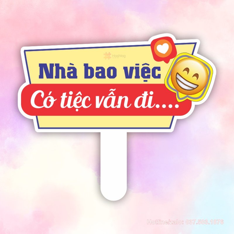 Hashtag nhà bao việc có tiệc vẫn đi
