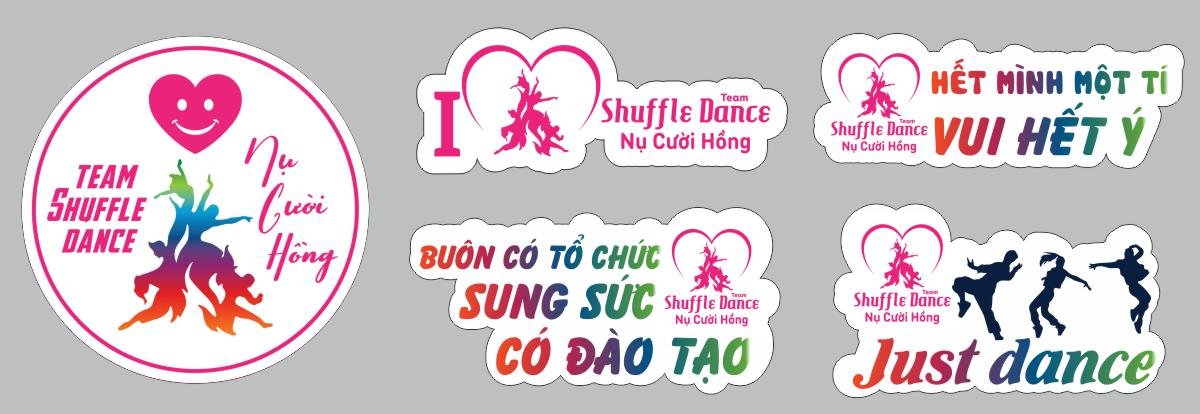 Bộ Hashtag Team Shuffle Dance