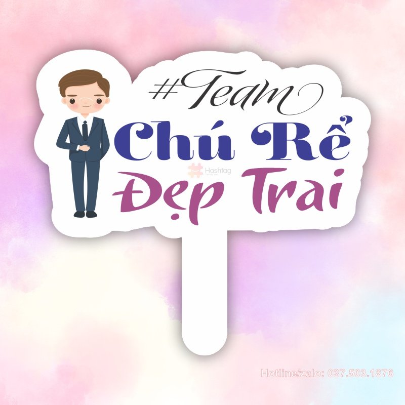 Hashtag team chú rể đẹp trai
