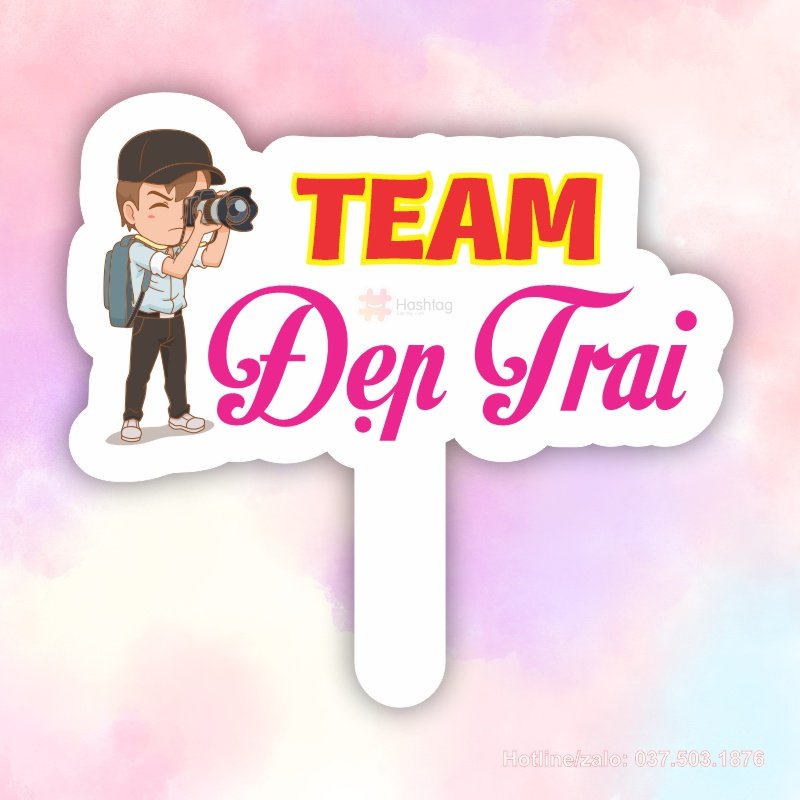 Hashtag team đẹp trai