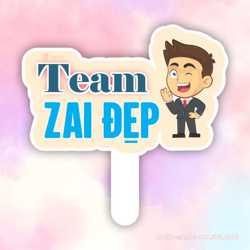 Hashtag team zai đẹp