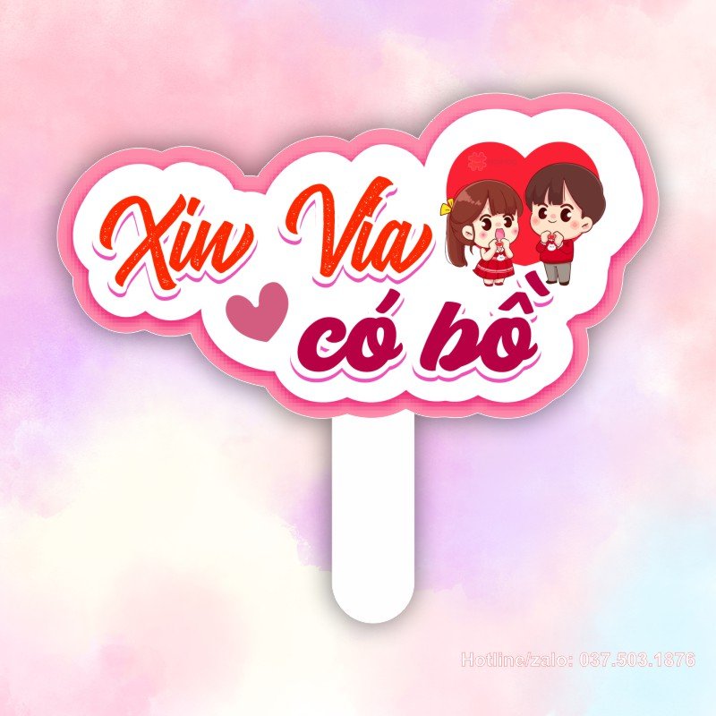Hashtag xin vía có bồ