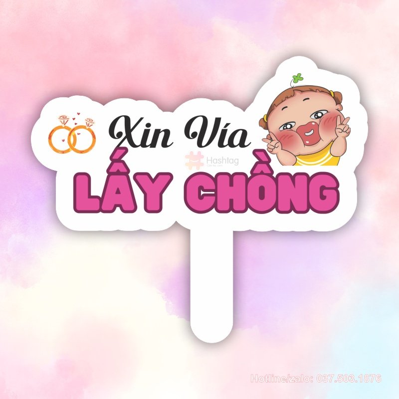 Hashtag xin vía lấy chồng