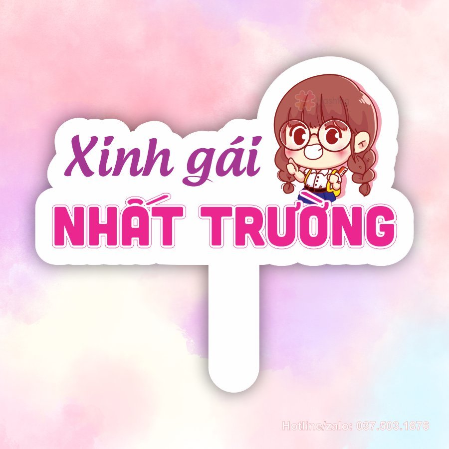 Hashtag xinh gái nhất trường