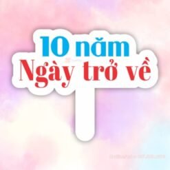 Hashtag 10 năm ngày trở về