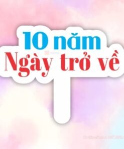 Hashtag 10 năm ngày trở về