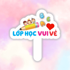 Hashtag cầm tay lớp học (có nhiều mẫu)