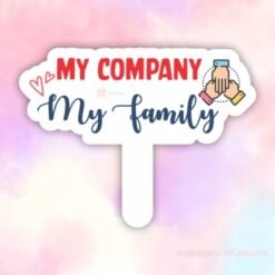 Hashtag a company my family