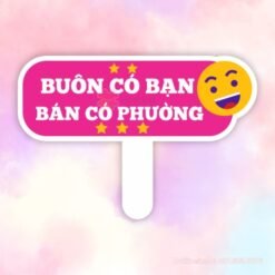 Hashtag cầm tay Buôn có bạn - Bán có phường
