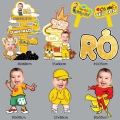 Chibi sinh nhật bé trai