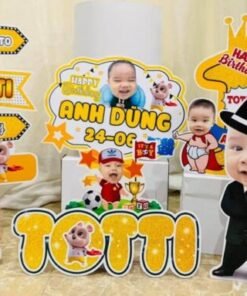 Chibi sinh nhật bé trai
