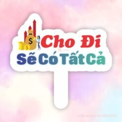 Hashtag cầm tay Cho đi sẽ có tất cả