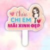 Hashtag cầm tay Chúc chị em mãi xinh đẹp