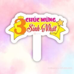 Chúc mừng sinh nhật 3 tuổi