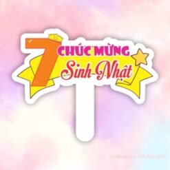 Chúc mừng sinh nhật 7 tuổi
