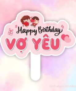 Hashag happy birthday vợ yêu