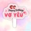 Hashag happy birthday vợ yêu