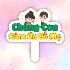 Hashtag chúng con cảm ơn bố mẹ