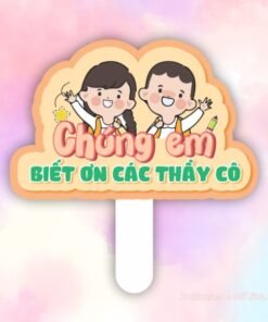 Hashtag chúng em biết ơn các thầy cô