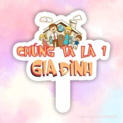 Hashtag cầm tay chúng ta là một gia đình