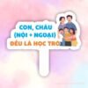 Hashtag cầm tay con cháu nội ngoại đều là học trò