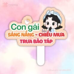 Hashtag cầm tay: Con gái sáng nắng - chiều mưa - trưa bão táp