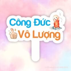 Hashtag cầm tay Công đức vô lượng