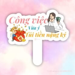 Hashtag công việc vừa ý túi tiền nặng ký