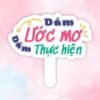 Dám ước mơ dám thực hiện