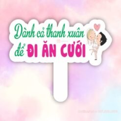 Hashtag dành cả thanh xuân để đi ăn cưới
